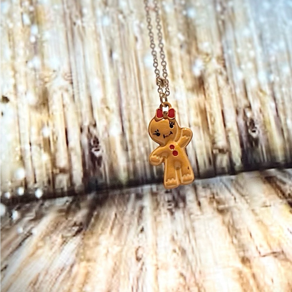 Gingerbread Necklace - Picture 2 of 2
